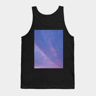 Pink Winter Sky Tank Top